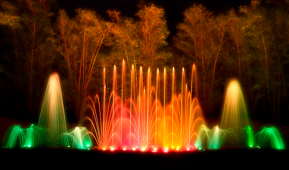 Musical fountain thenmala ecotourism